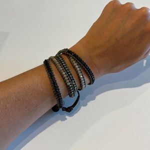 Chan Luu wrap stone bracelet